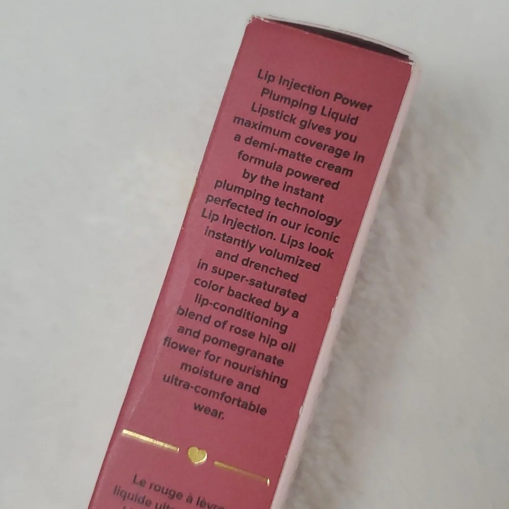 NIB Too Faced Lip Injection Liquid Lipstick in Big Lip Energy